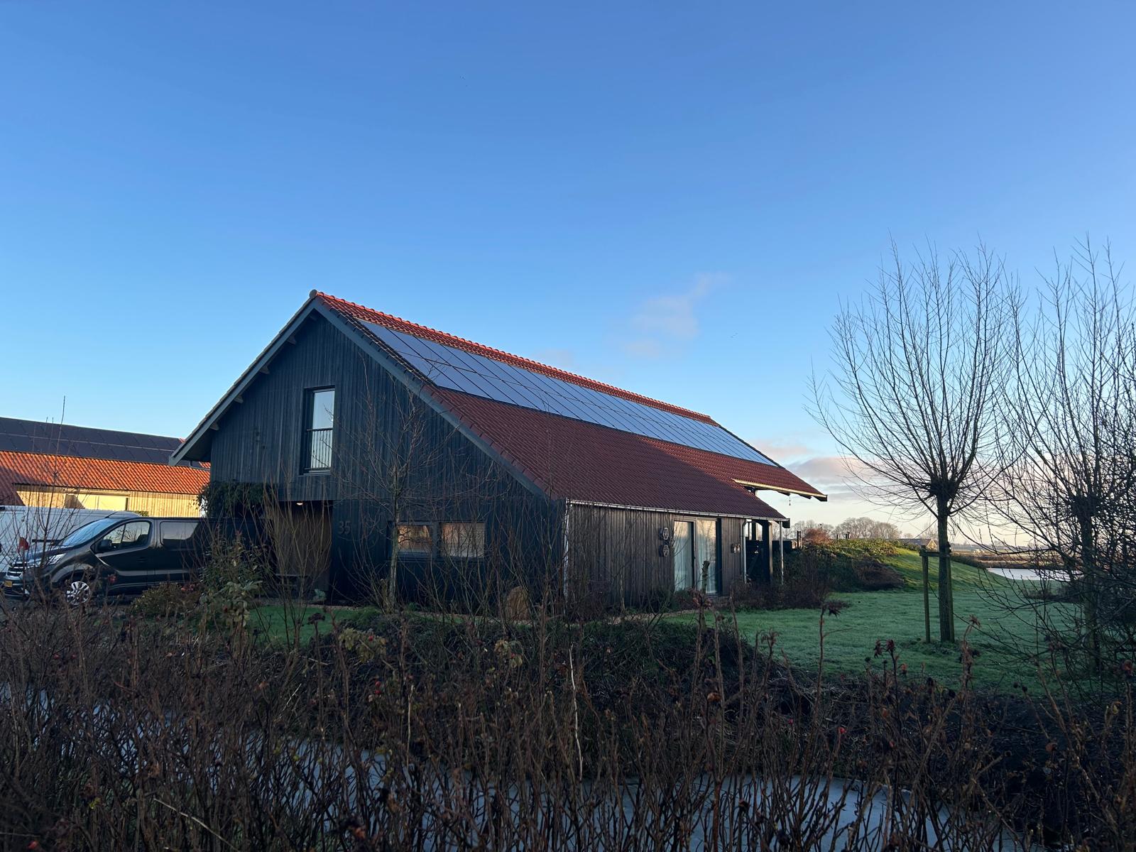 Woonboerderij in Heeg met zonnepanelen
